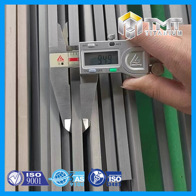 TITANIUM FLAT SQUARE BAR ASTM B348 GR.1 / GR.2