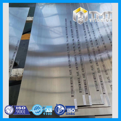 ASTM F1295 / ISO5832-11 Ti-6Al-7Nb ورقة التيتانيوم