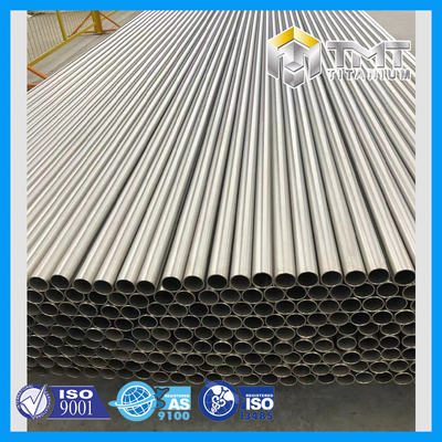 ASTM B338 أنبوب التيتانيوم غير الملحوم GR.1 / GR.2